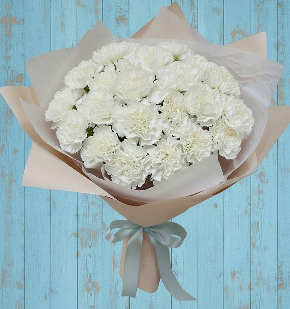 Букет цветов из: Гвоздики в Шаркан