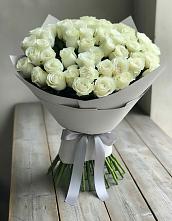 Букет 35 Белых роз #REPLACE_PRED# Шаркан