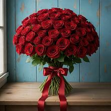 Букет Красные розы Блэк Меджик в Шаркан