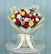 Букет цветов из:  Розы в Шаркан