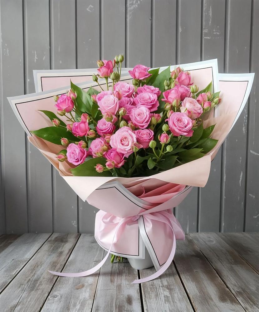 Букет Розовый кустик в Шаркан