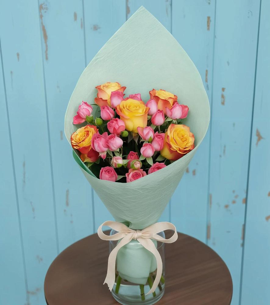 Букет цветов из: Розы в Шаркан