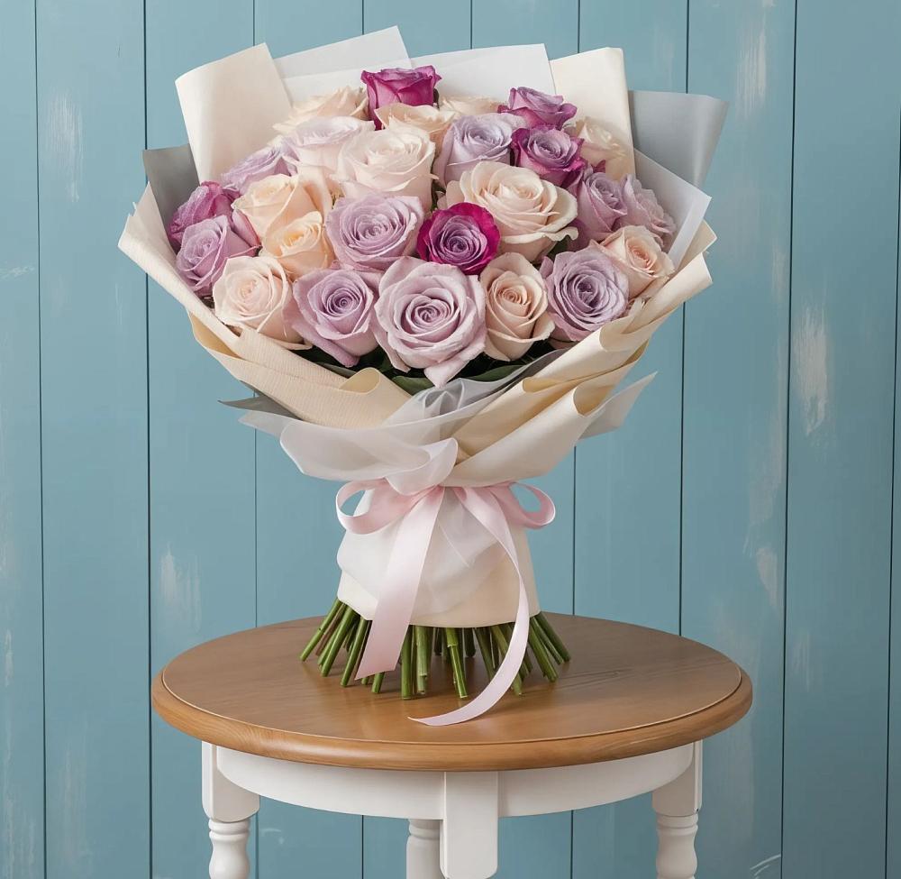 Букет цветов из: Розы в Шаркан