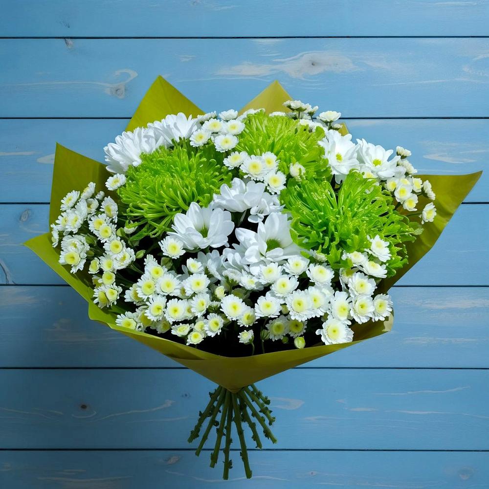 Букет цветов из: Хризантемы в Шаркан