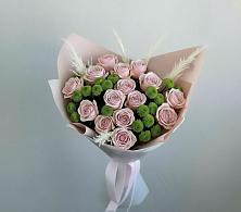 Букет цветов из:  Розы и Хризантемы в Шаркан