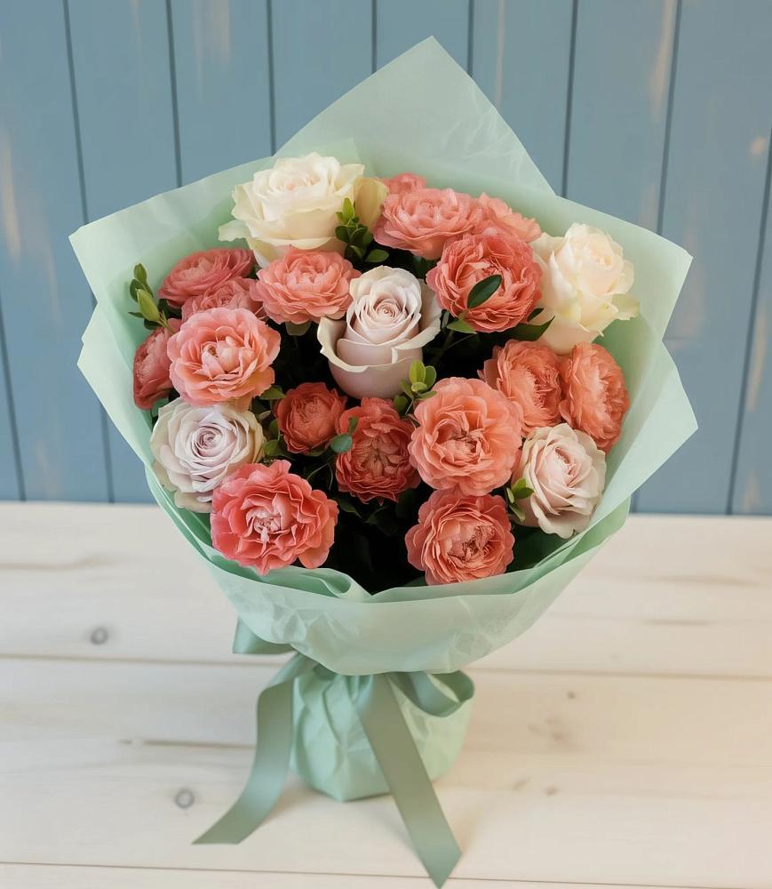 Букет цветов из: Розы в Шаркан