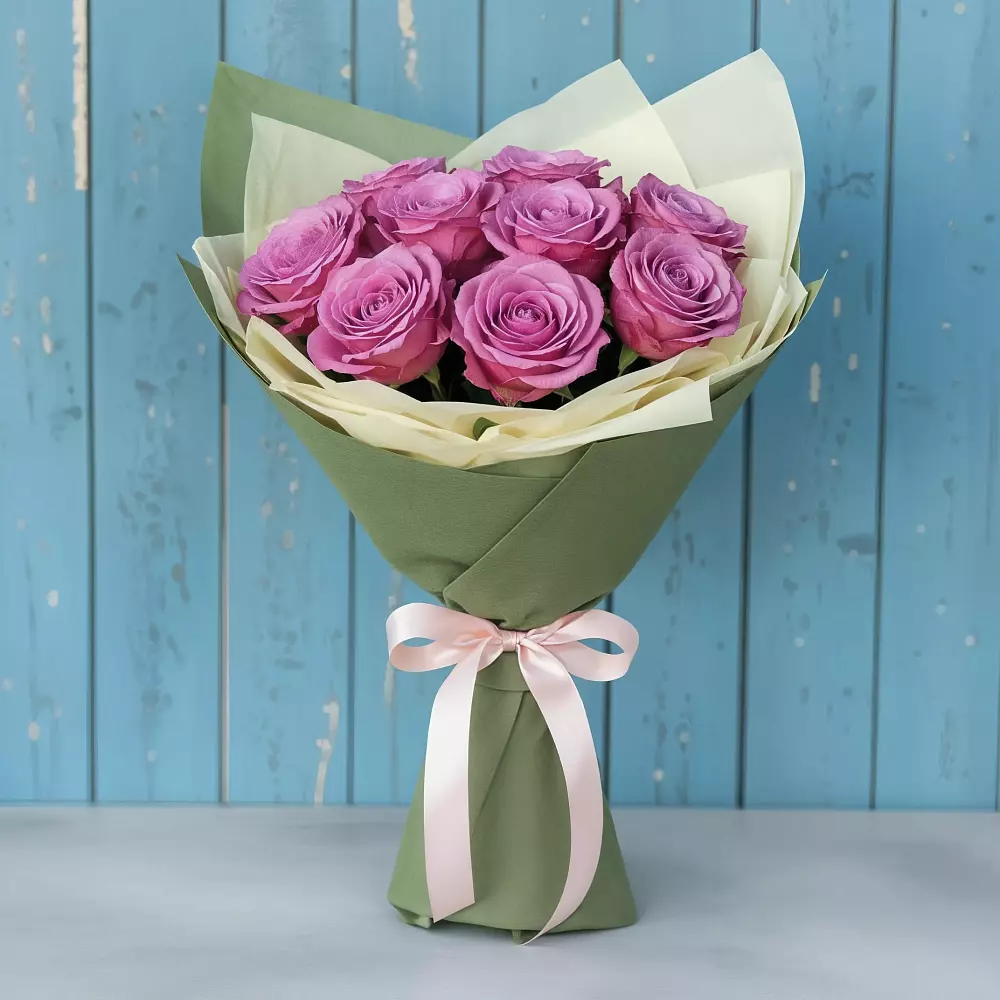 Букет Розы Фёрст Леди в Шаркан