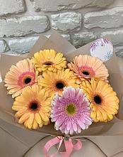 Букет цветов из:  Герберы #REPLACE_PRED# Шаркан