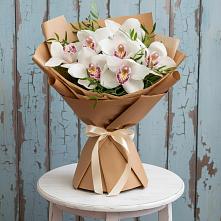 Букет цветов из:  Орхидеи и Розы #REPLACE_PRED# Шаркан